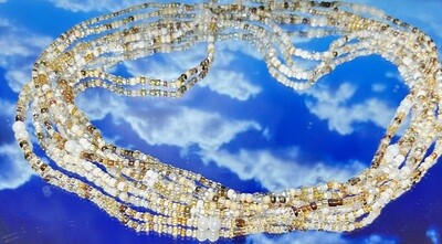 Brown/Nude Waist Beads