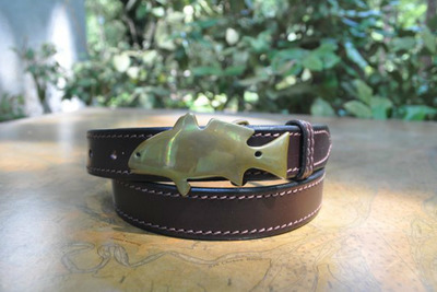 Red Fish Brand Spot Tail Buckle