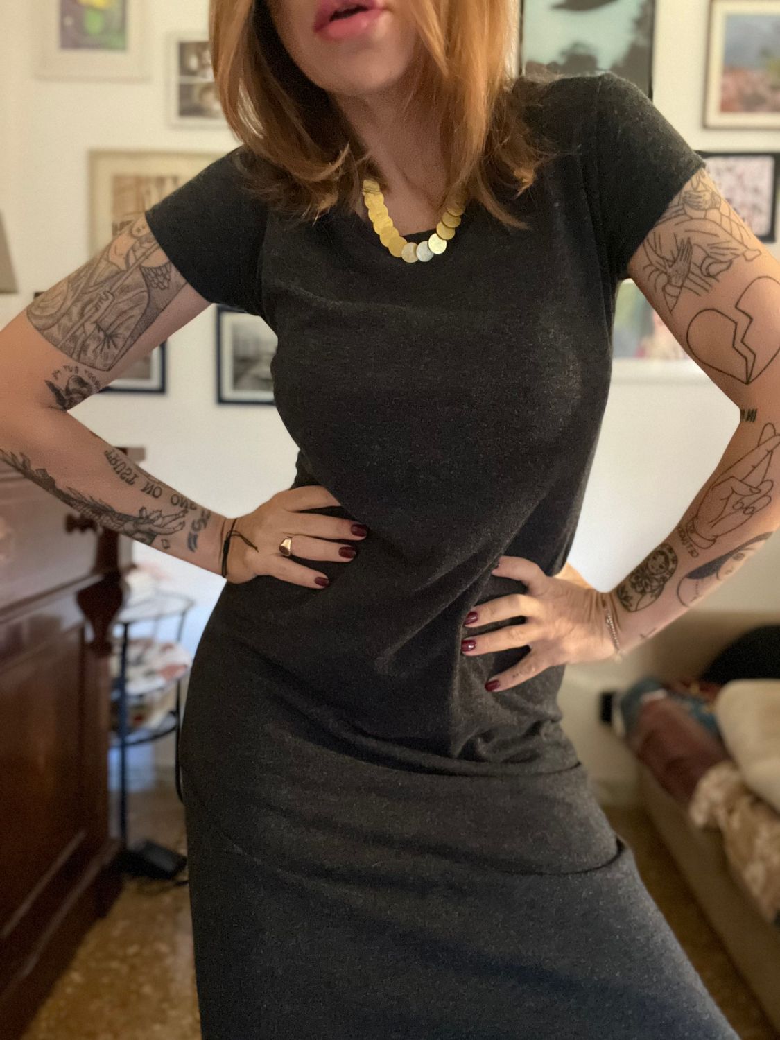 Vestito lungo vintage