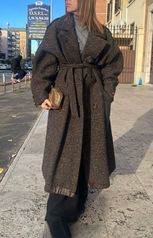 Cappotto lana vergine