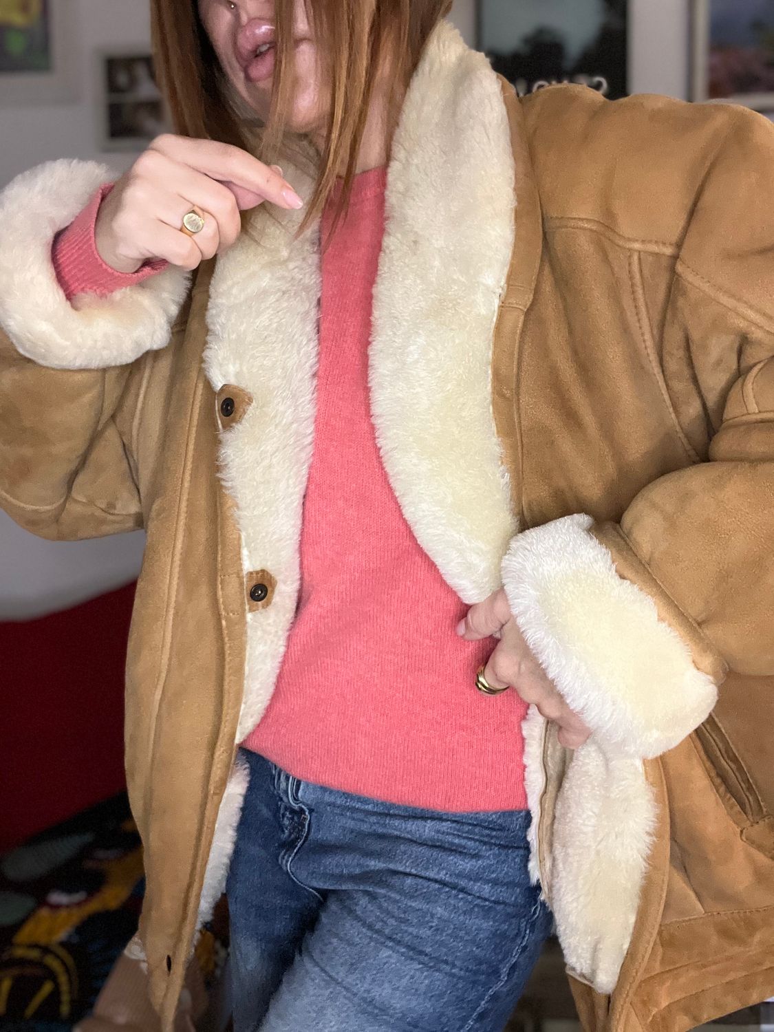 Giubbotto Shearling anni 90