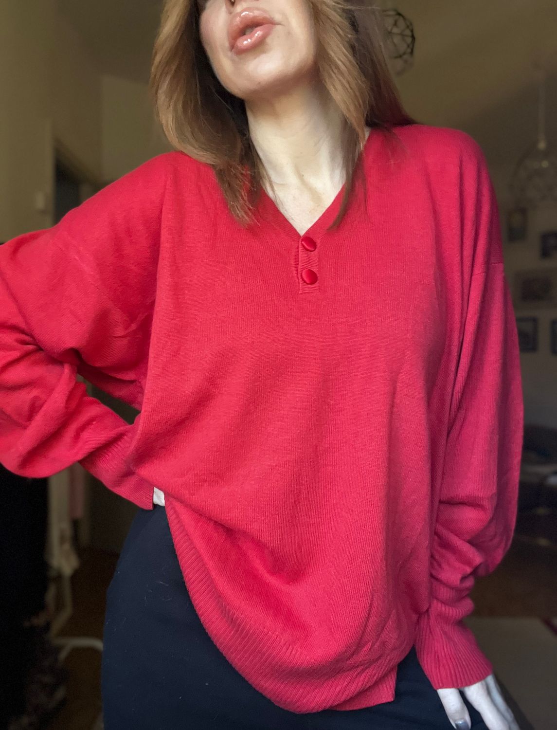 Silk sweater