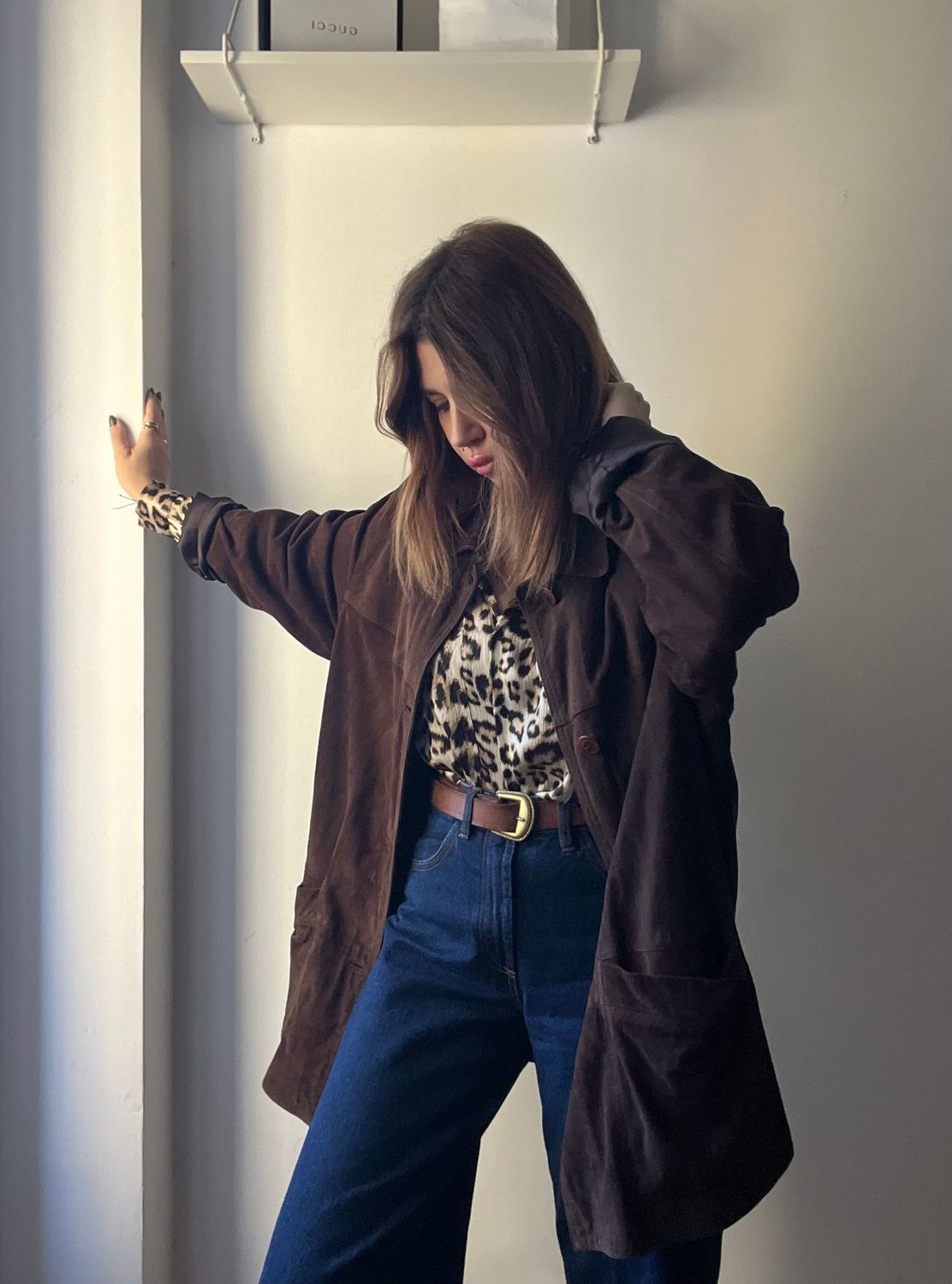 Chocolate Suede Jacket