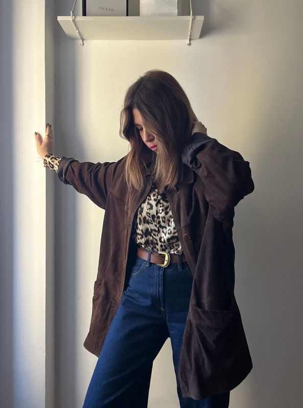 Chocolate Suede Jacket