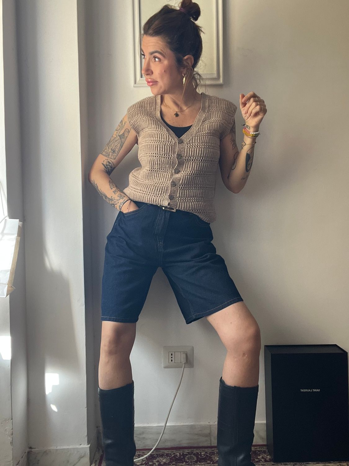 Gilet lana morbidissima