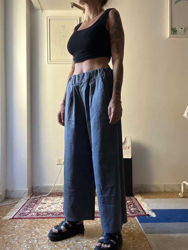 Wide lag minimal chic