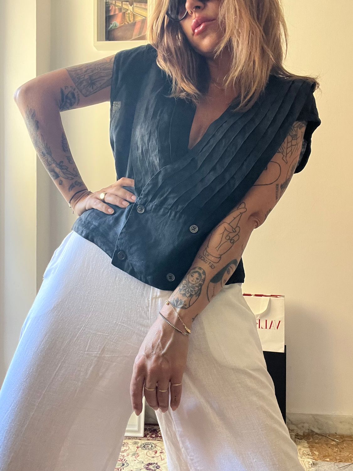 ​Top vintage sartoriale