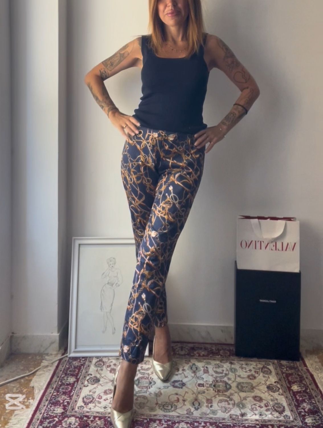 Pantalone mood Gucci