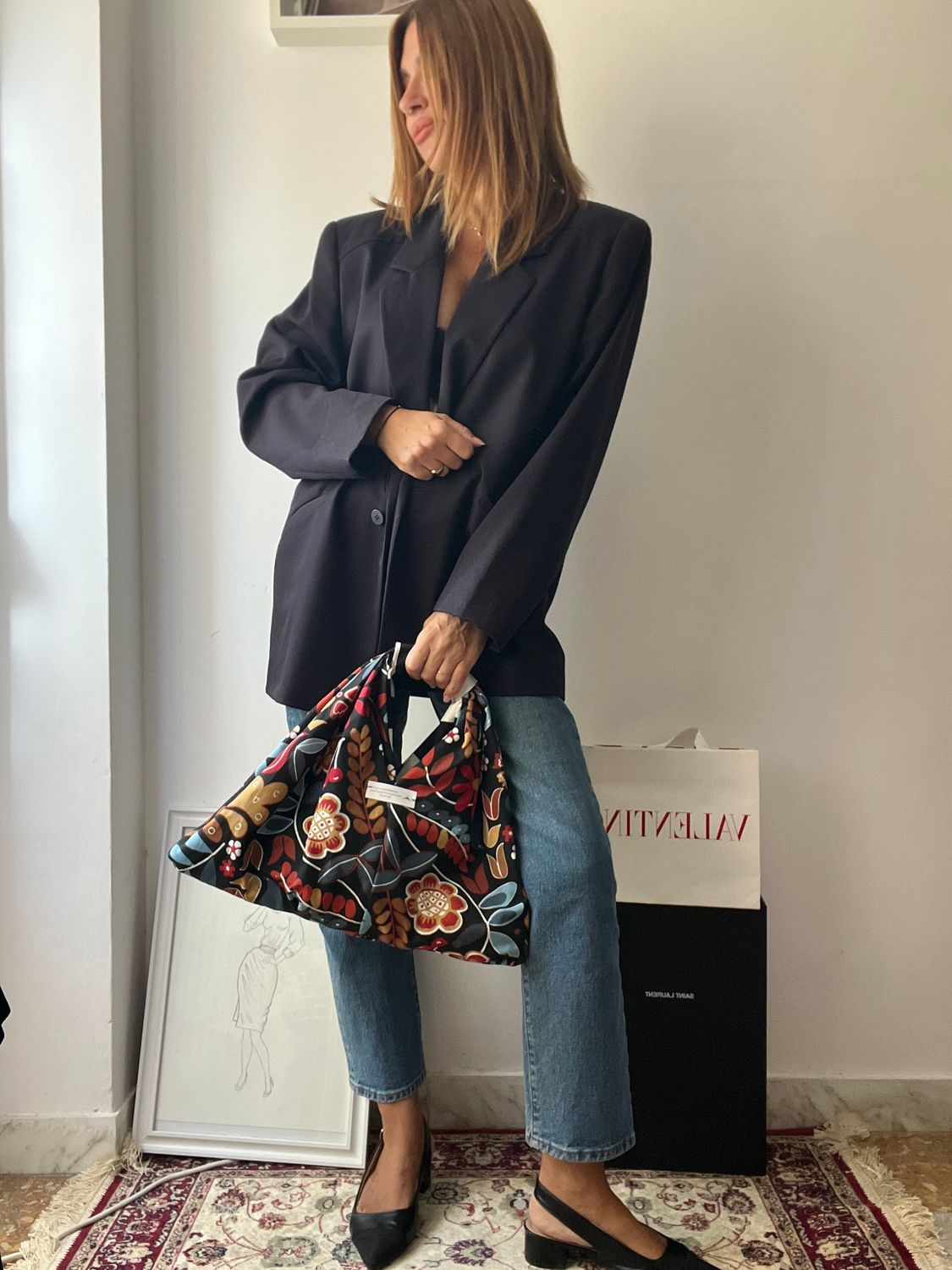 Hobo autunno e scrunchie coordinato
