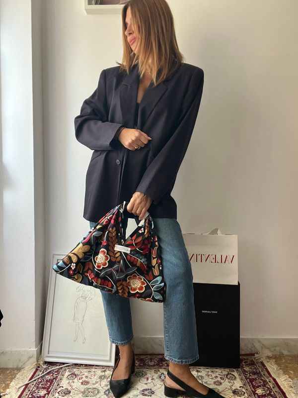 Hobo autunno e scrunchie coordinato