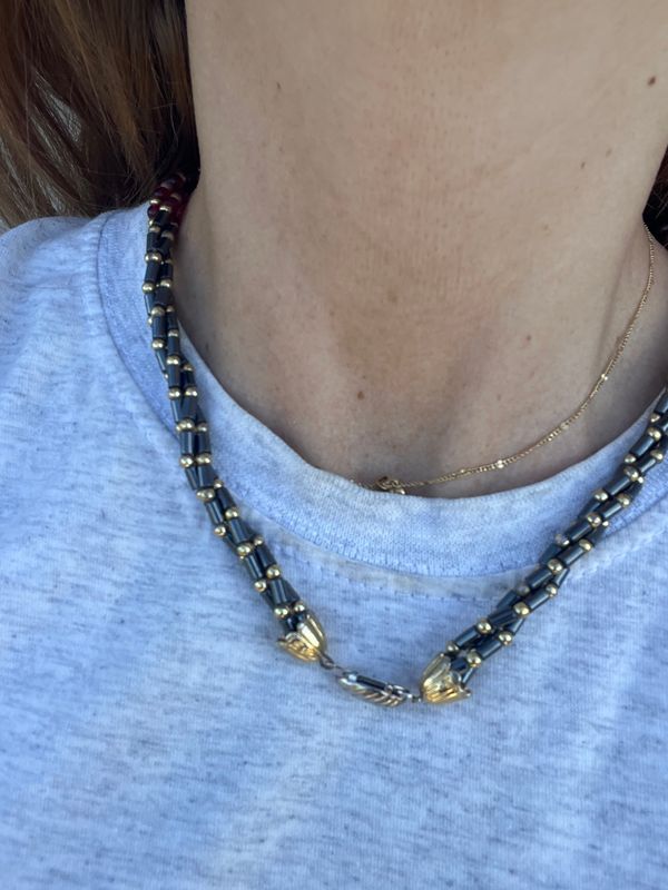 Collana intrecciata