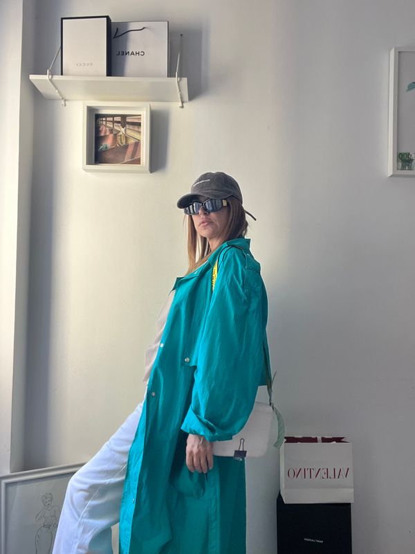 Trench impermeabile vintage