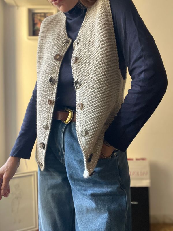 Gilè tirolese vintage