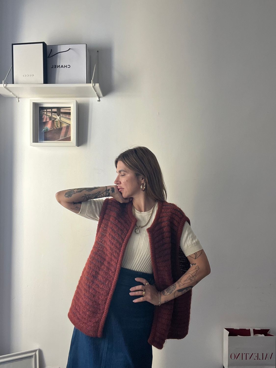 Gilet lancetti vintage