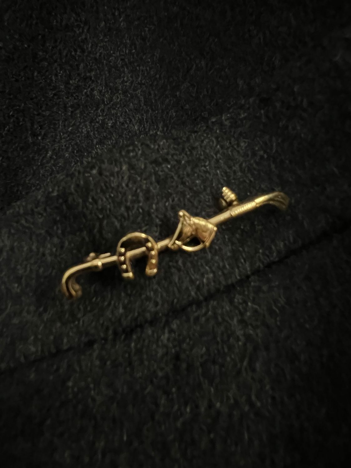 Spilla tema equestre