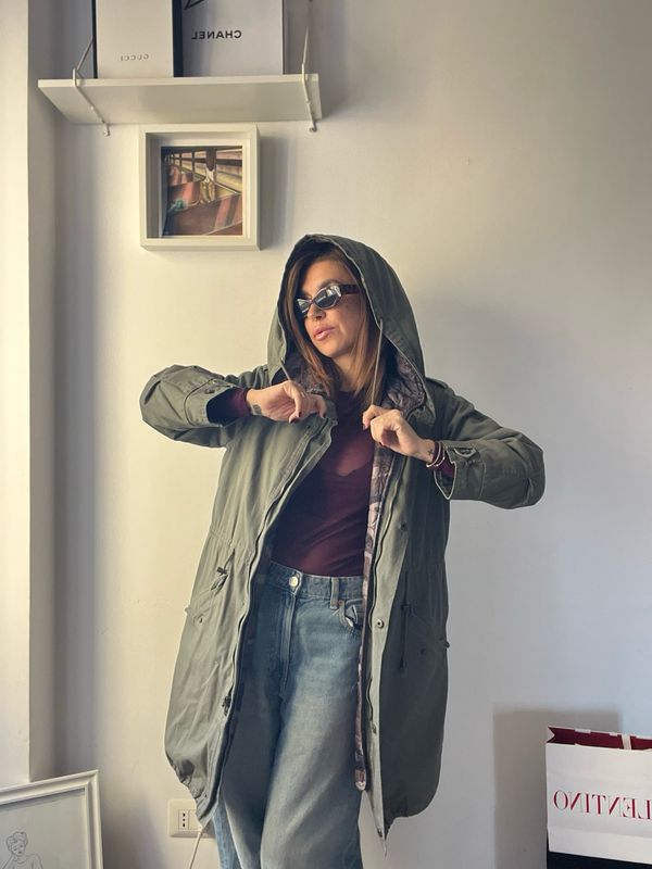 Parka Carla Ferroni — Made in Italy - 100% cotone