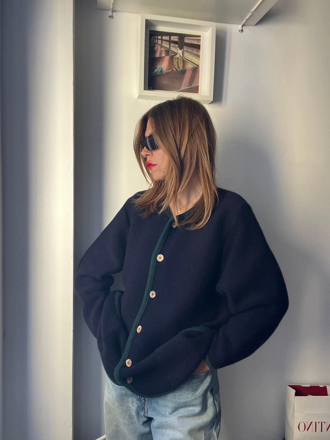 ​Giacca tirolese vintage in pura lana