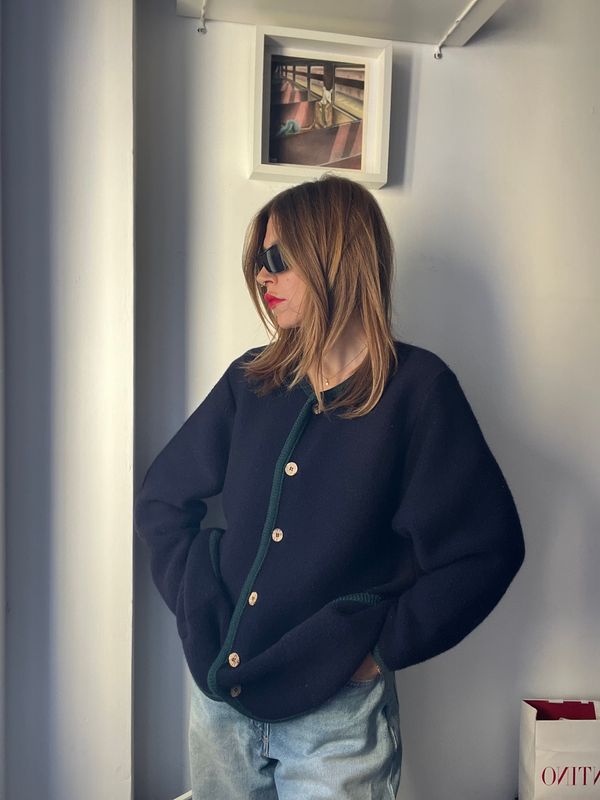 ​Giacca tirolese vintage in pura lana