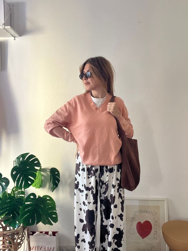 Rosa pastello sweater