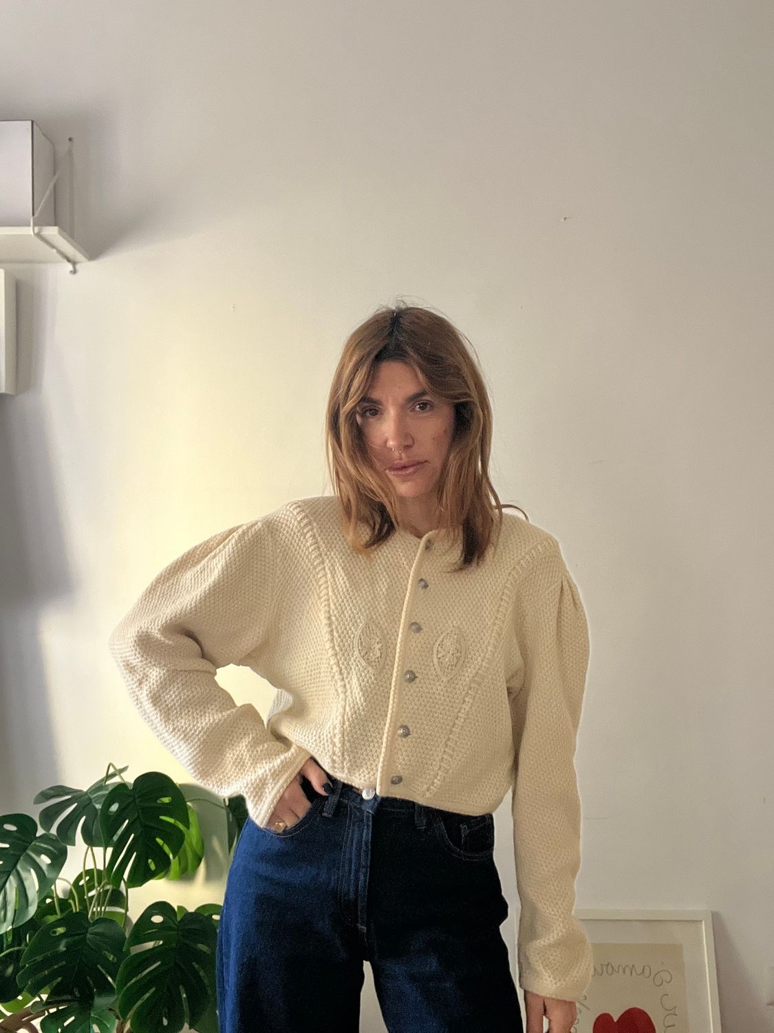 Cardigan tirolose vintage