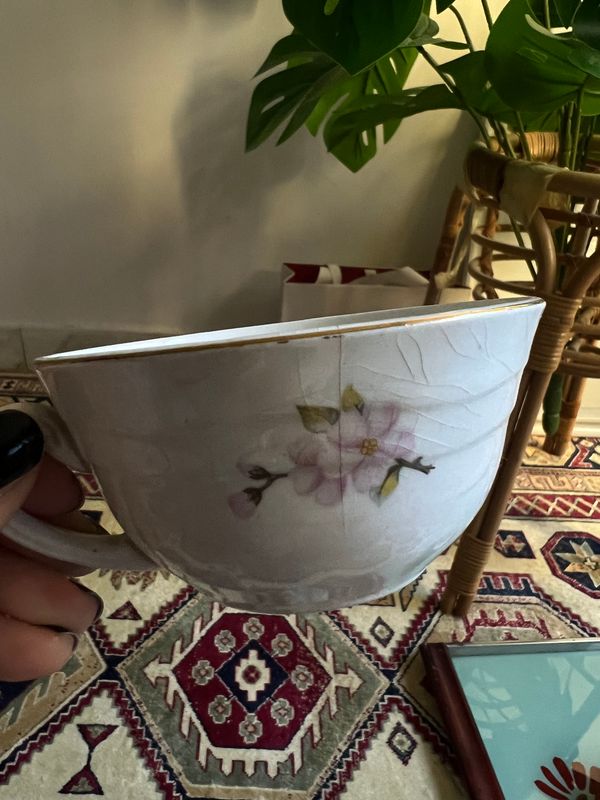 Tazza ceramica italiana Laveno