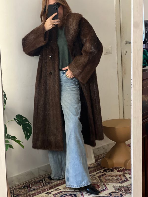 Vintage fur coat
