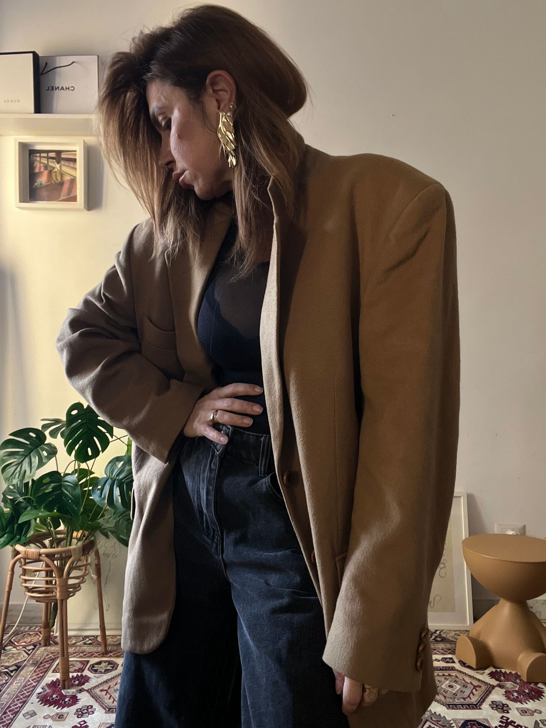 Blazer lana e cashmere