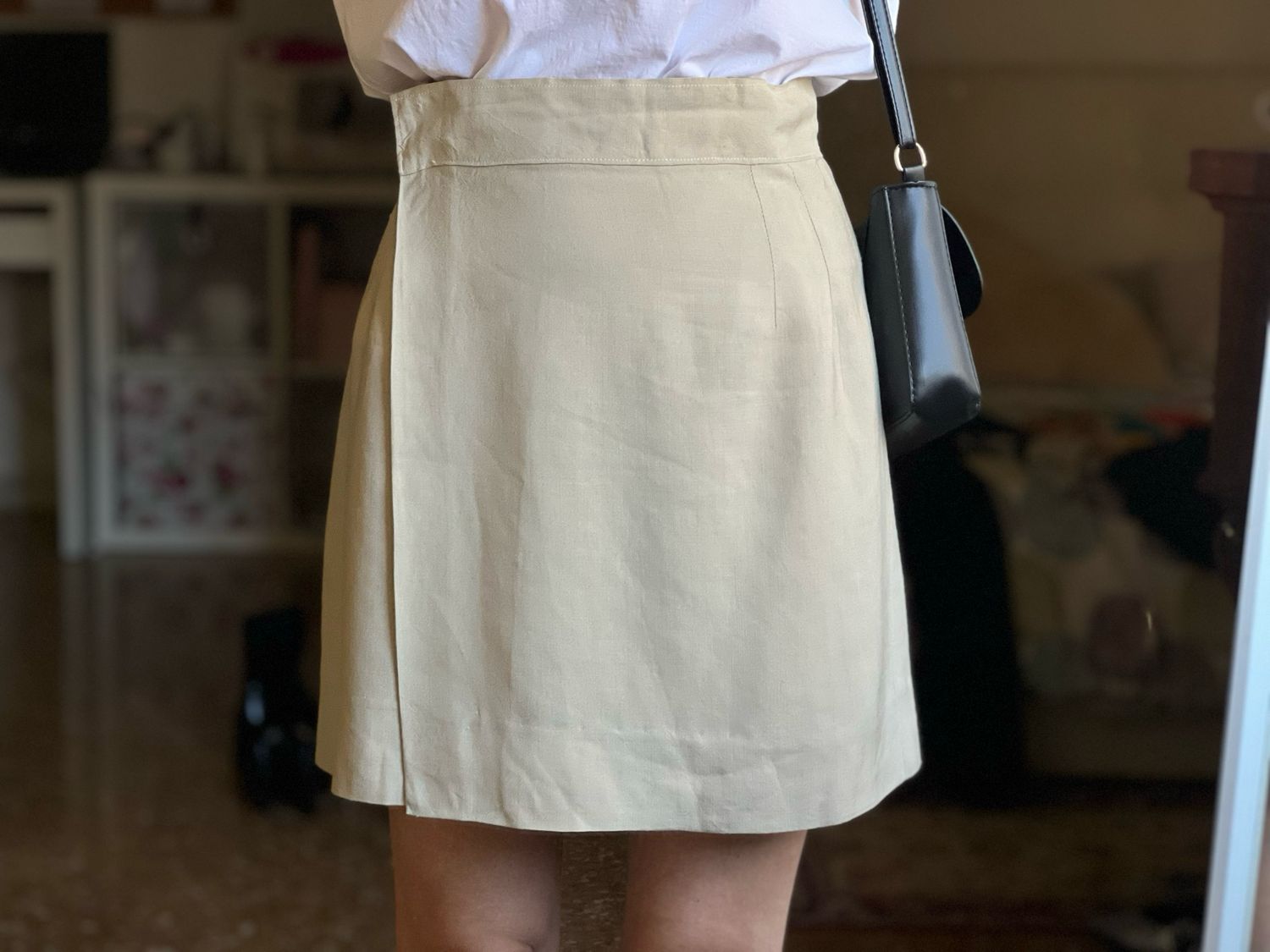 Gonna sartoriale a portafoglio