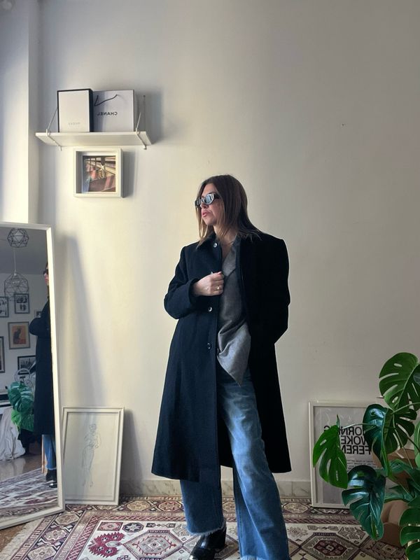 Cappotto con colletto