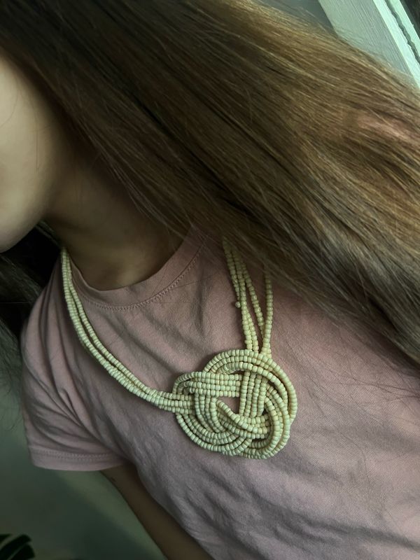 Collana boho perline