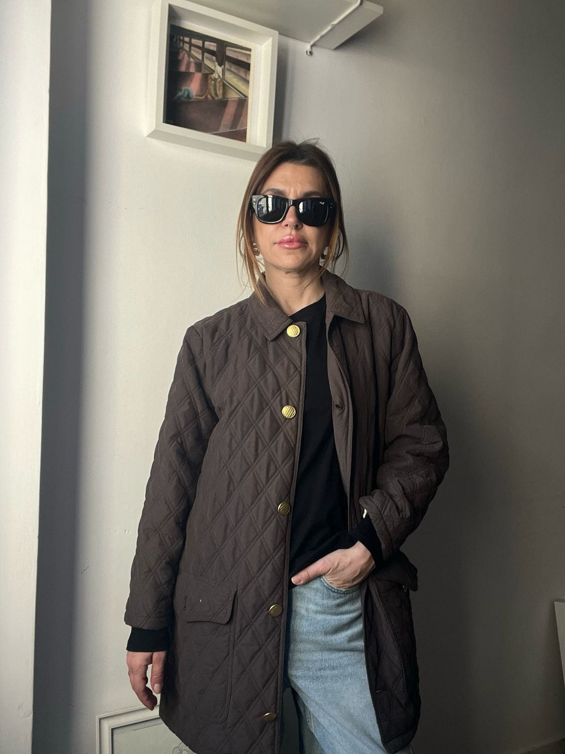 Vintage quilted jacket