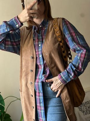 Gilet Suede Boho-Chic (Anni '70)