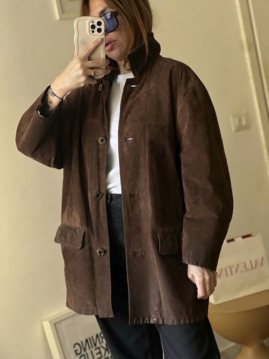 SUEDE MOCHA VINTAGE JACKET