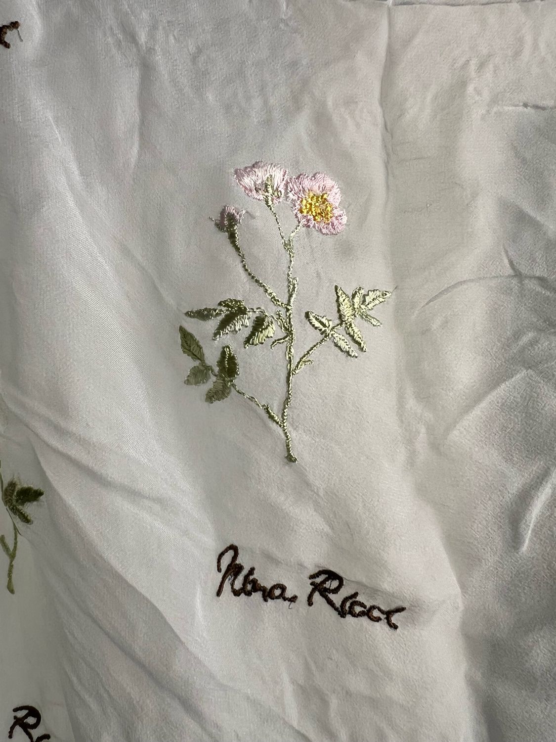Foulard ricamato Nina Ricci