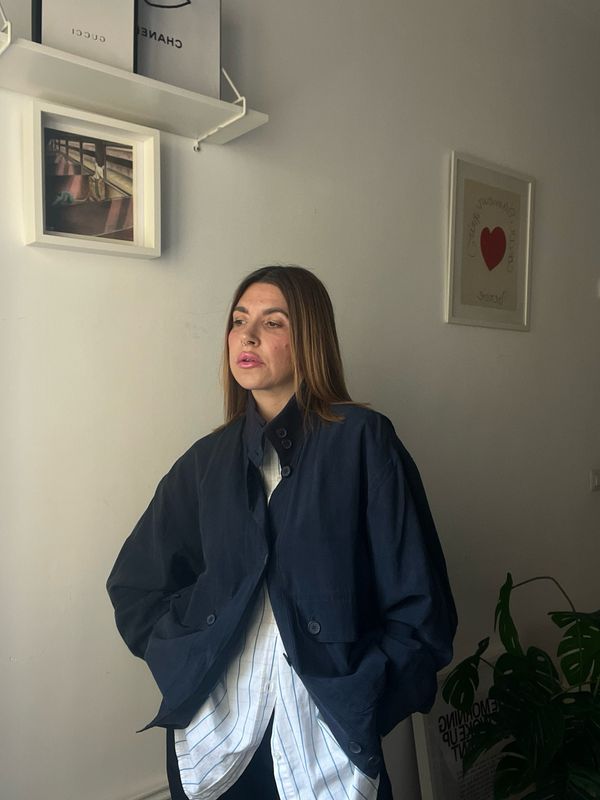 Bomber in Seta – Essential Vintage