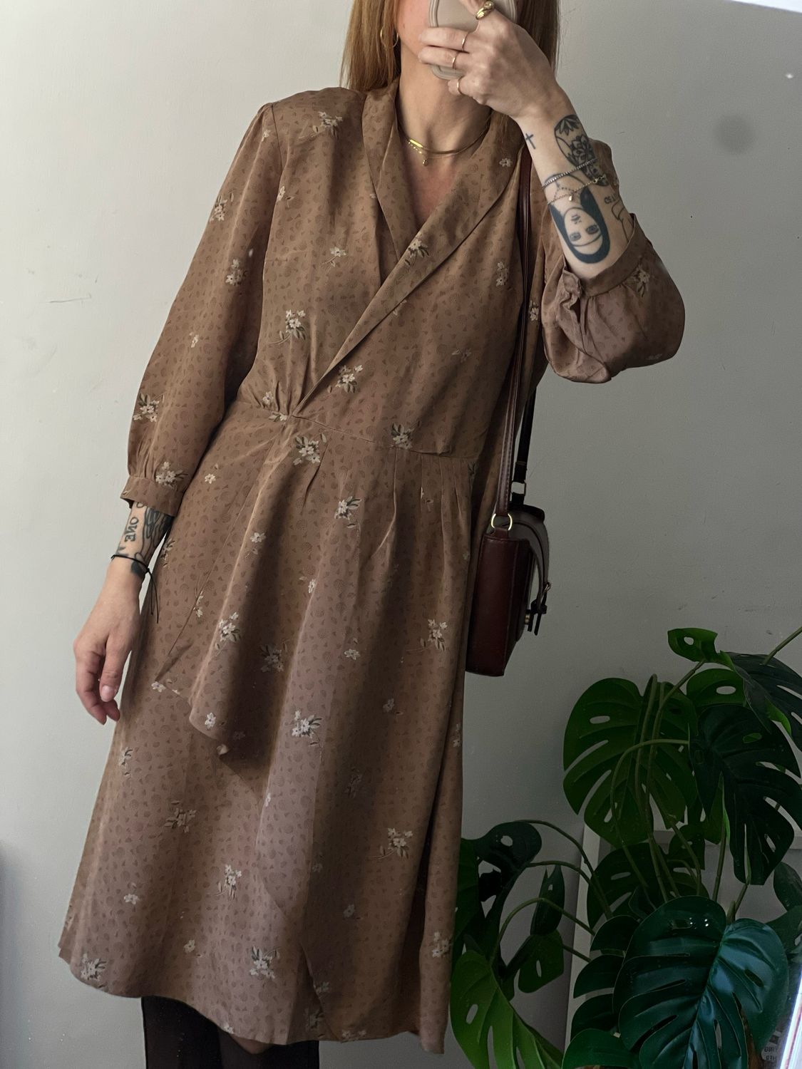 Dress anni 50 beige