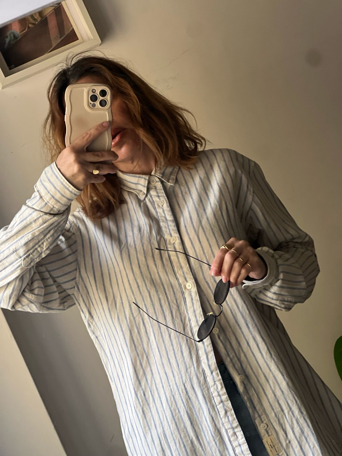 Blue Air Stripe Shirt