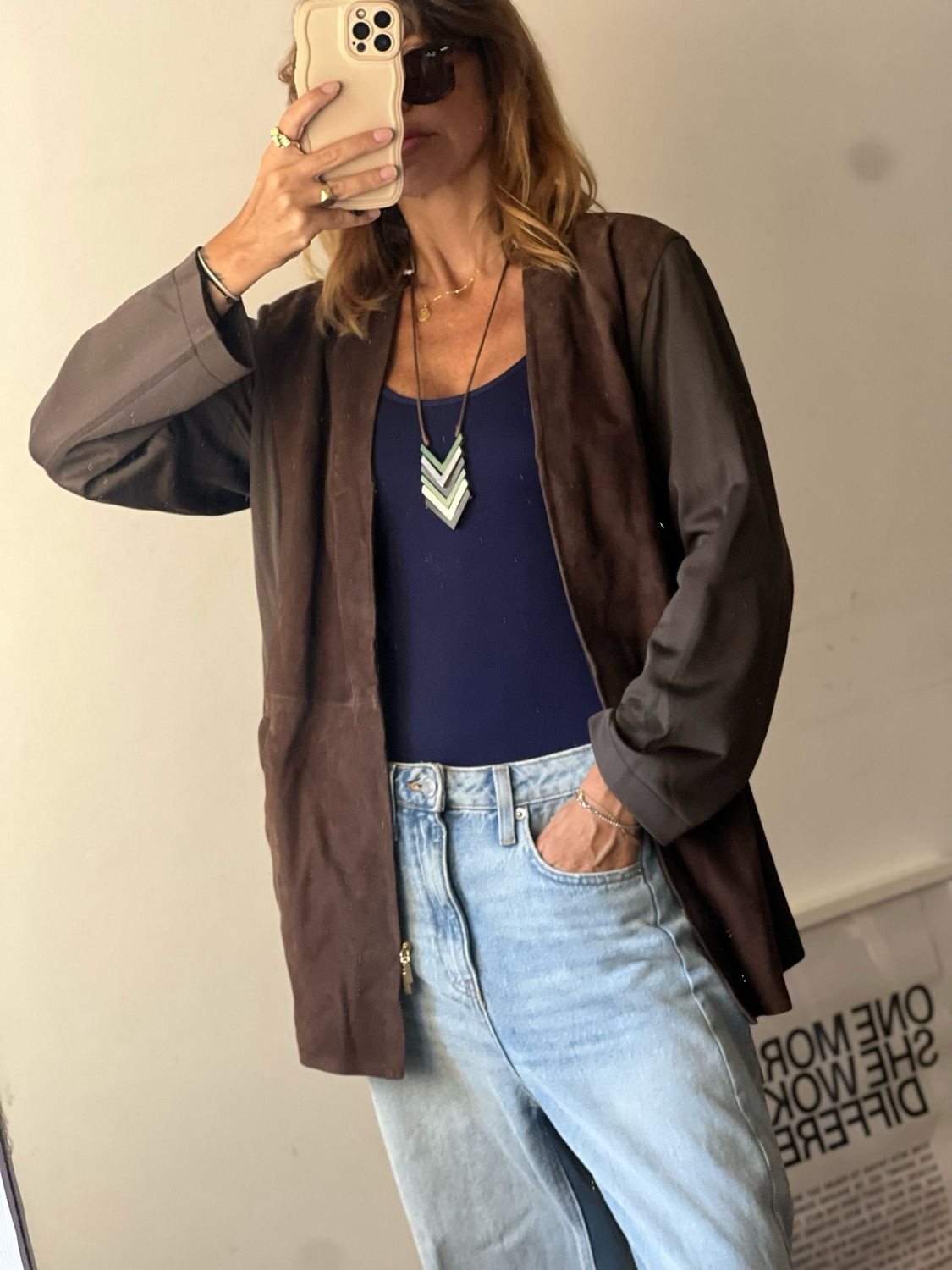 Brown Suede Jacket