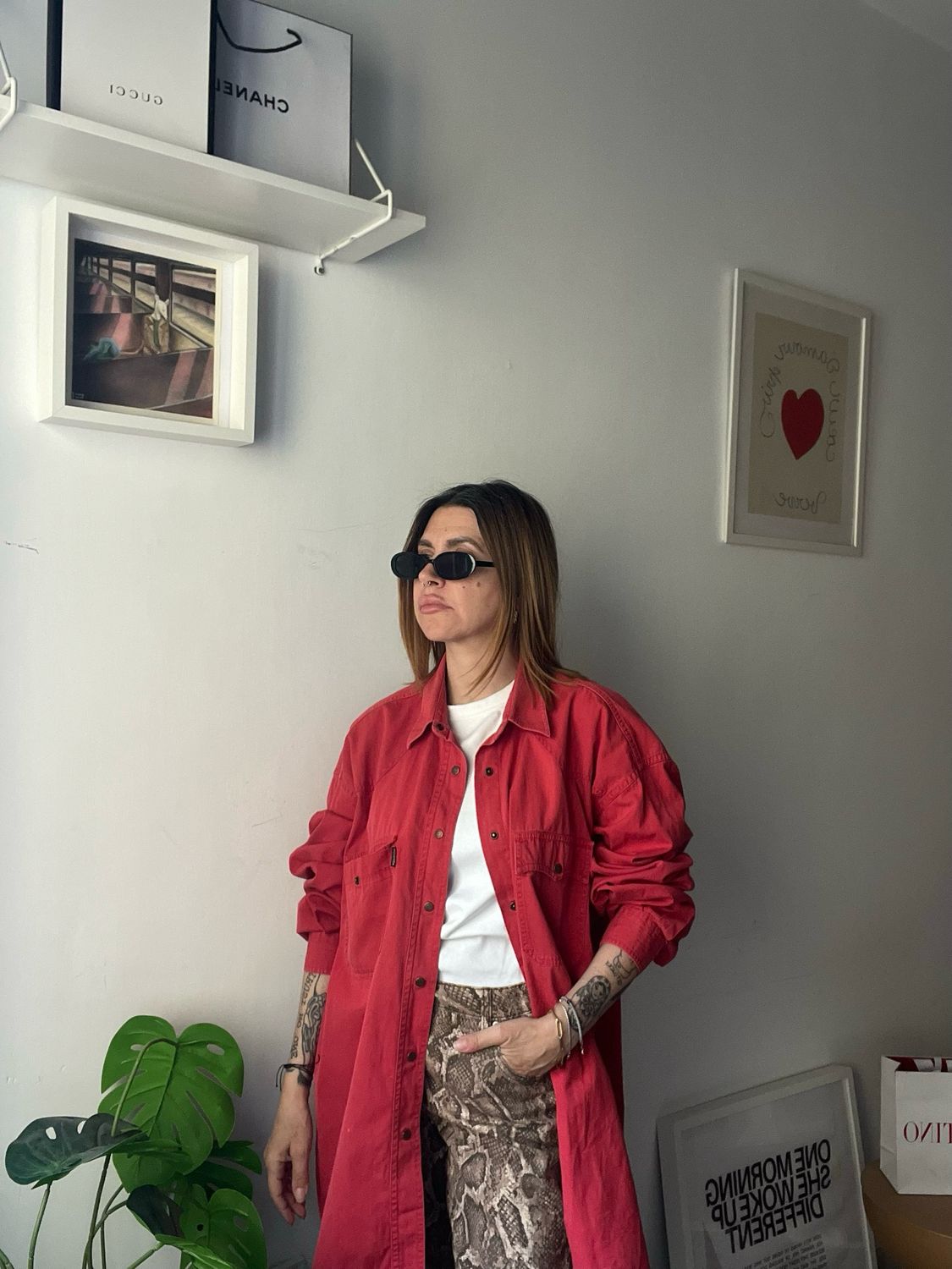 CAMICIA ROSSA CASUCCI anni 90
