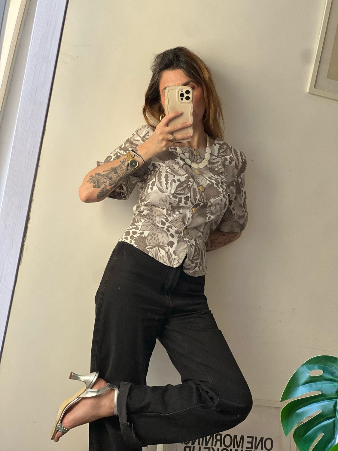 shirt fruits and leaves