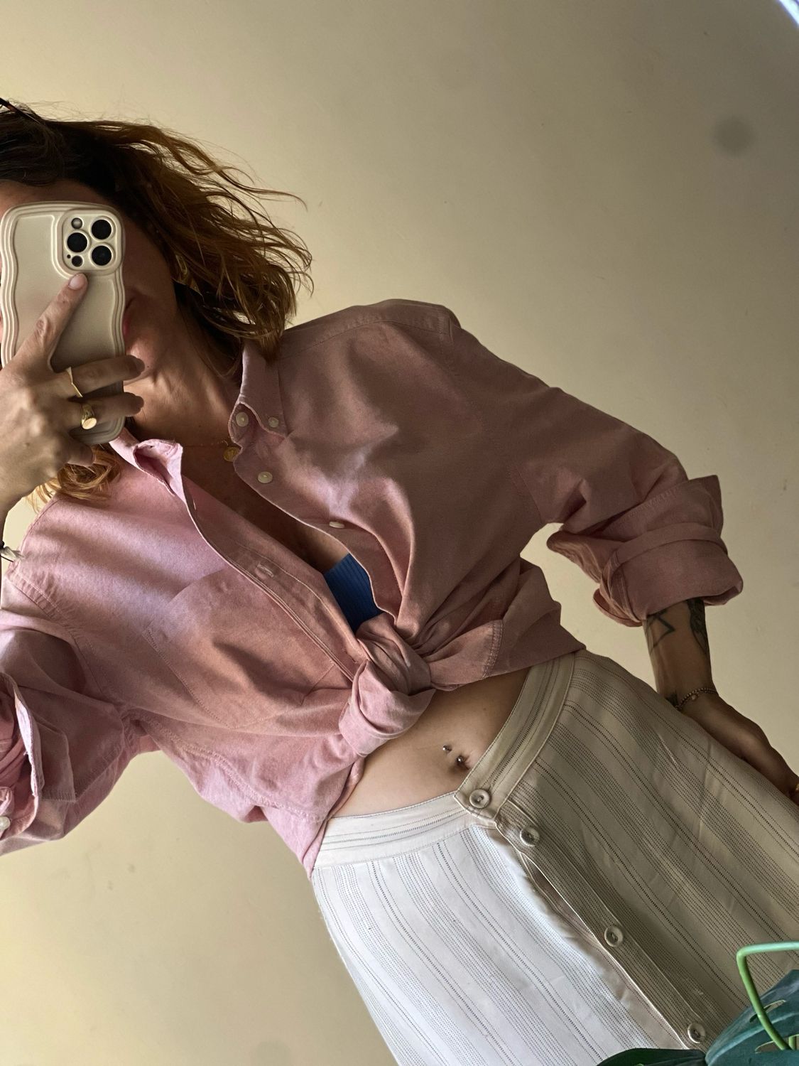 Oxford cotton shirt