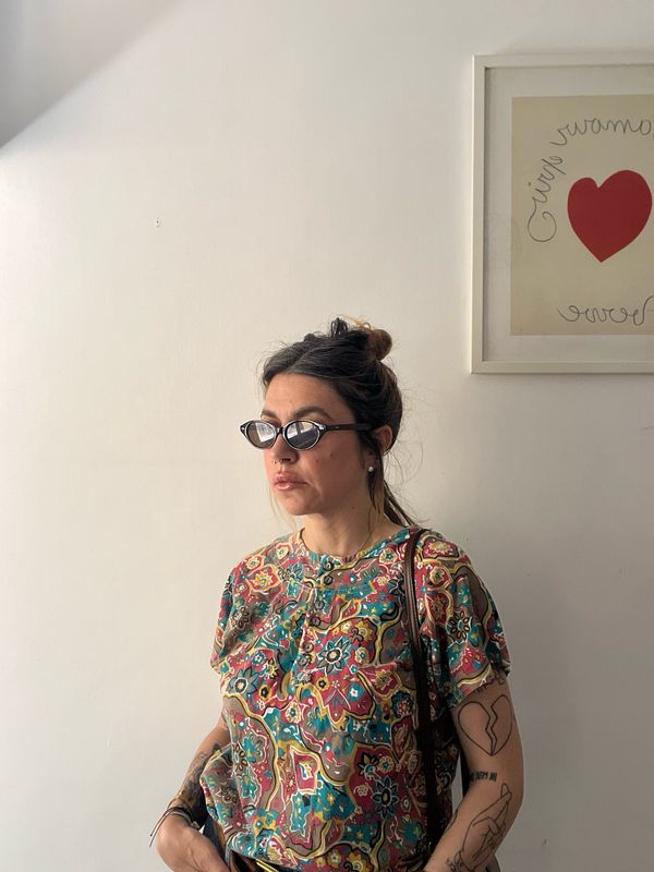 Vintage Floral Folk Tee