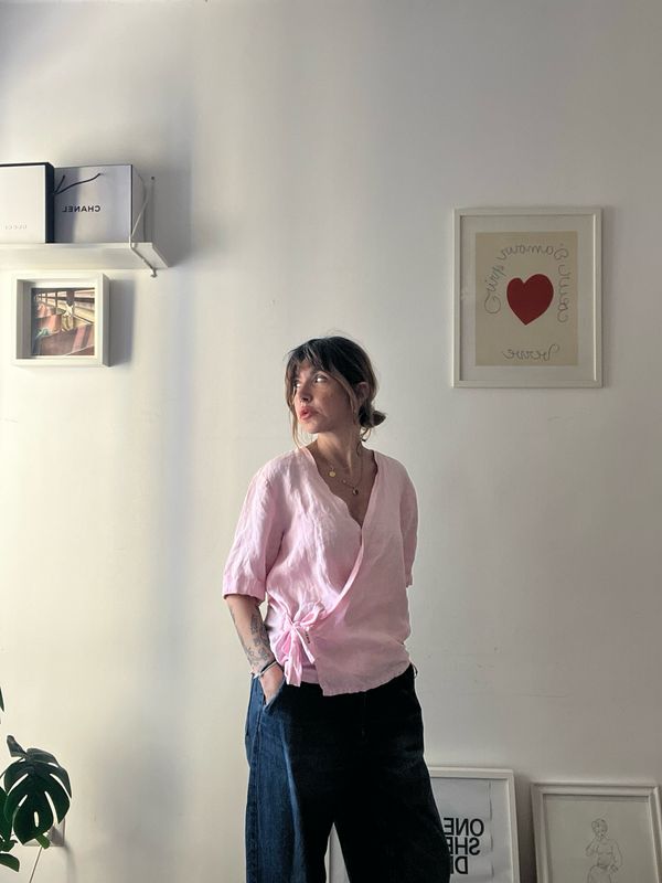 Wrap shirt