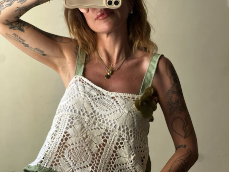 Top upcycling crochet