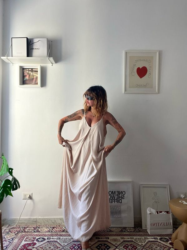 Elegante Maxi slip dress