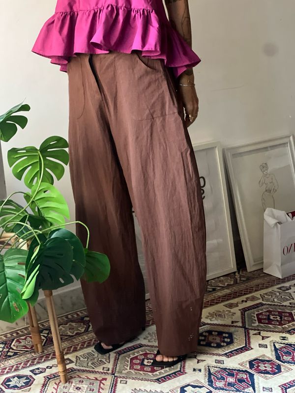 Hazelnut Barrel Pants