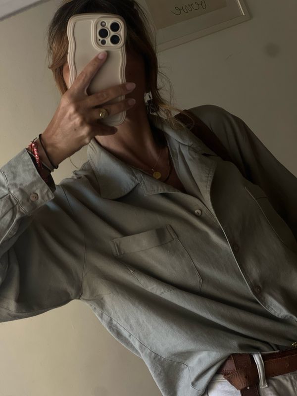 Utility chic shirt