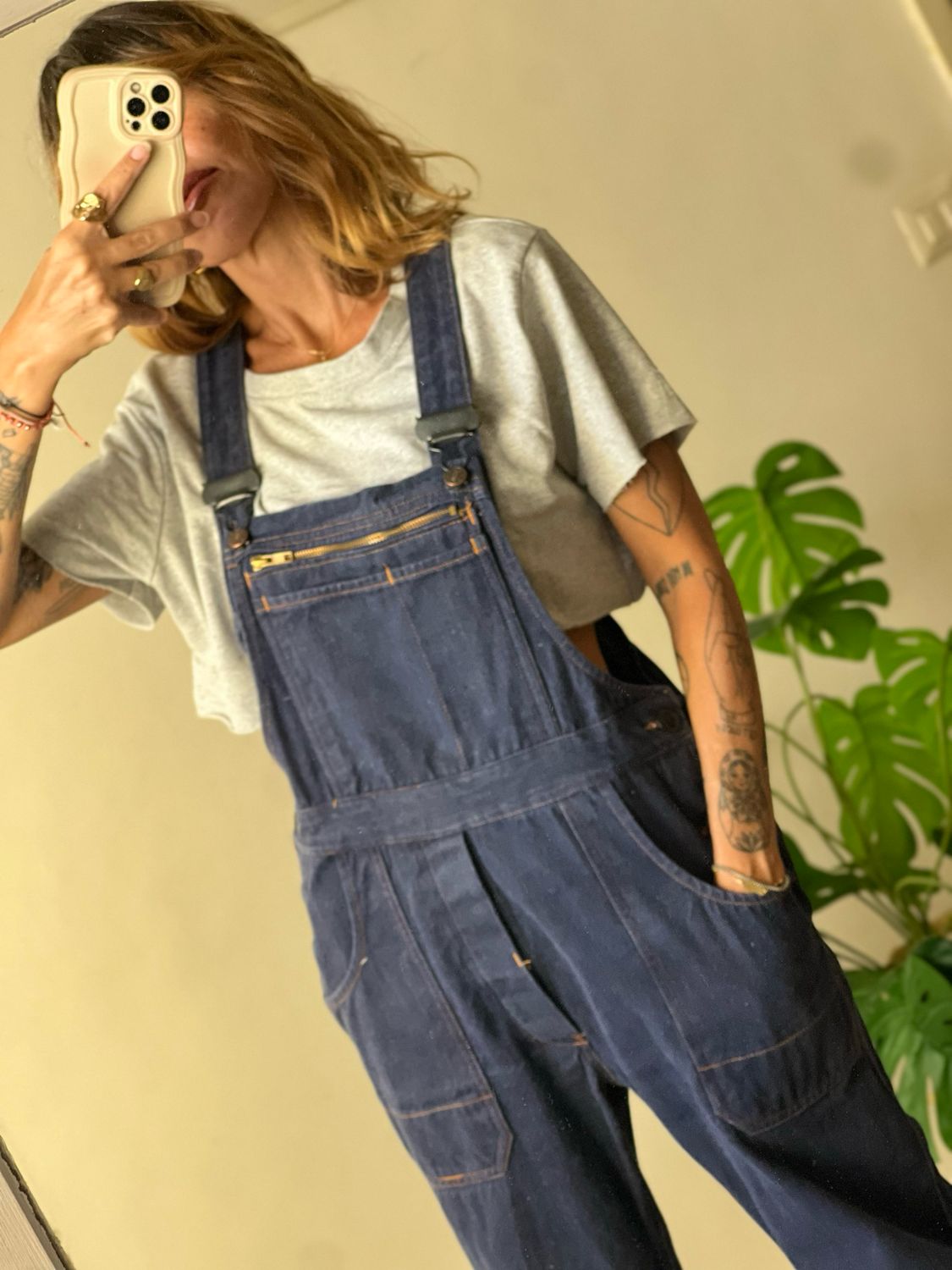 Workwear vintage salopette