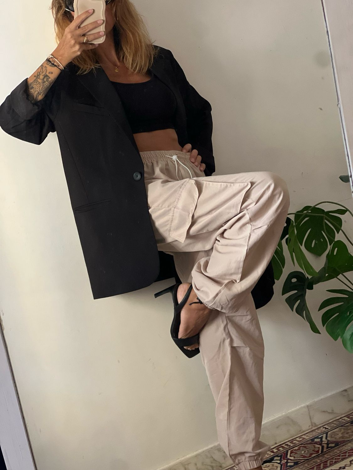 Pantaloni Cargo Comfort Fit Y2K