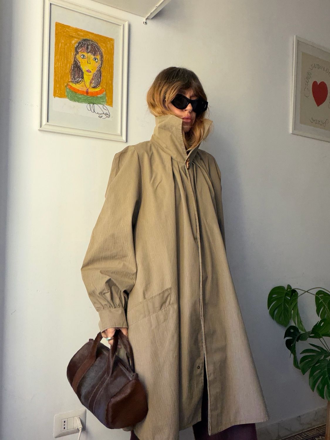 Chic unusual trench